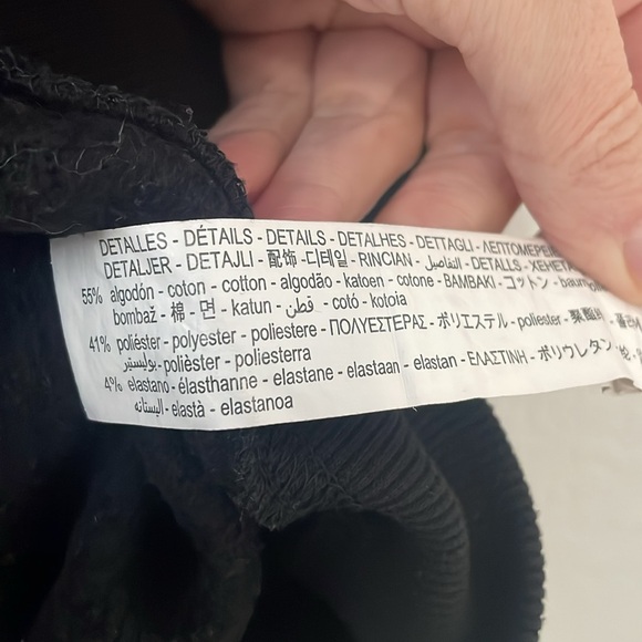 Zara Sweatshirt with shoulder pads Size: S - Picture 6 of 6